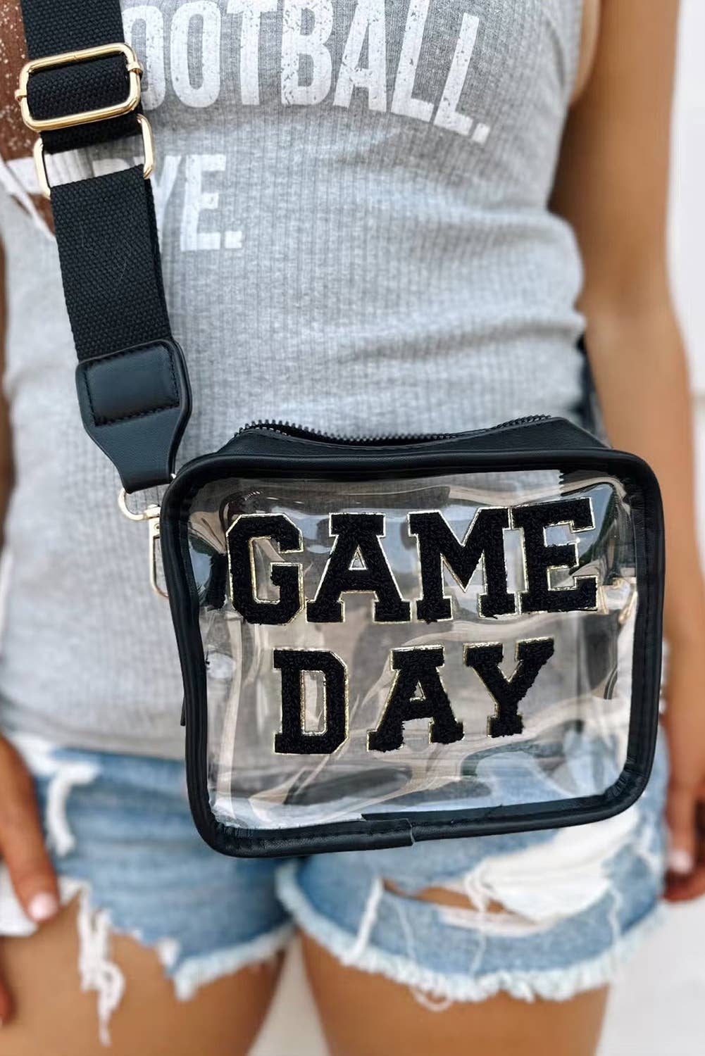 LDC GAME DAY Rugby Football Clear Shoulder Bag